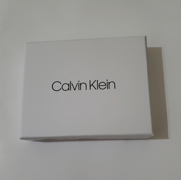 🤩New in box authentic Calvin Klein genuine leather Mens black wallet - Picture 9 of 9